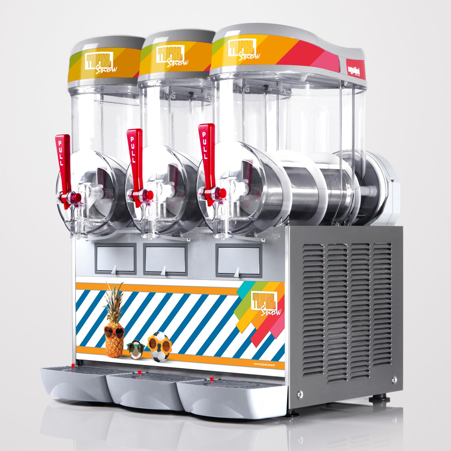 Ugolini - Machine à Granitas - Modèle Rapid Cool - 3 cylindres - 11 litres