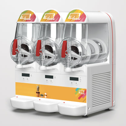 Ugolini - Machine à Granitas - Modèle NG 10 Electronique 3 cylindres - 11 litres