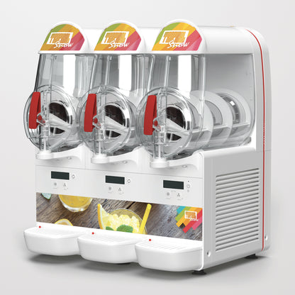 Ugolini - Machine à Granitas - Modèle NG 10 Electronique 3 cylindres - 11 litres